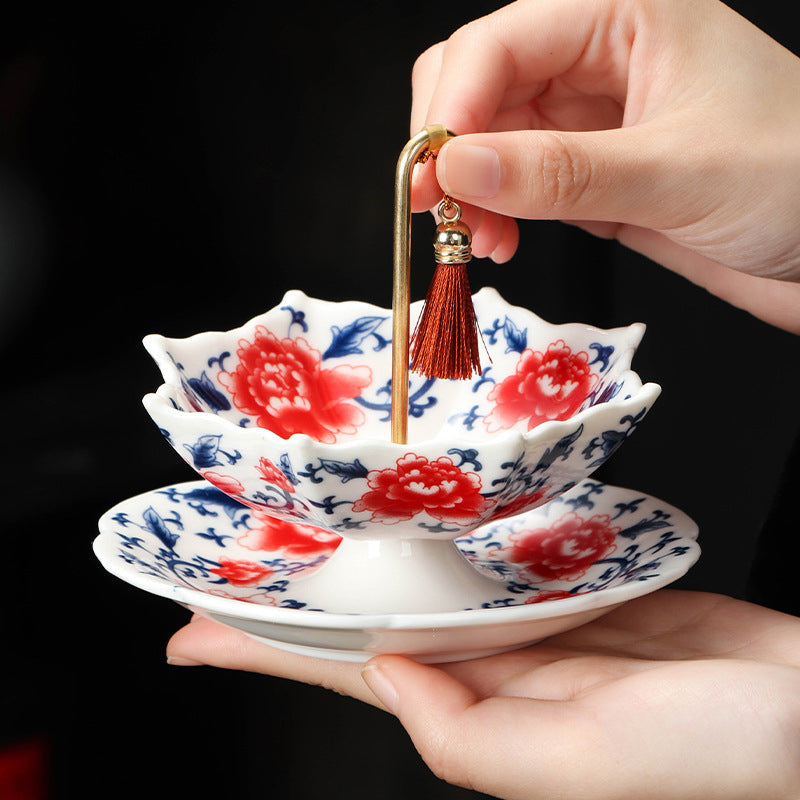 🍵 Luxury Umbrella Ceramic Tea Strainer – Serve Tea with Quiet Elegance