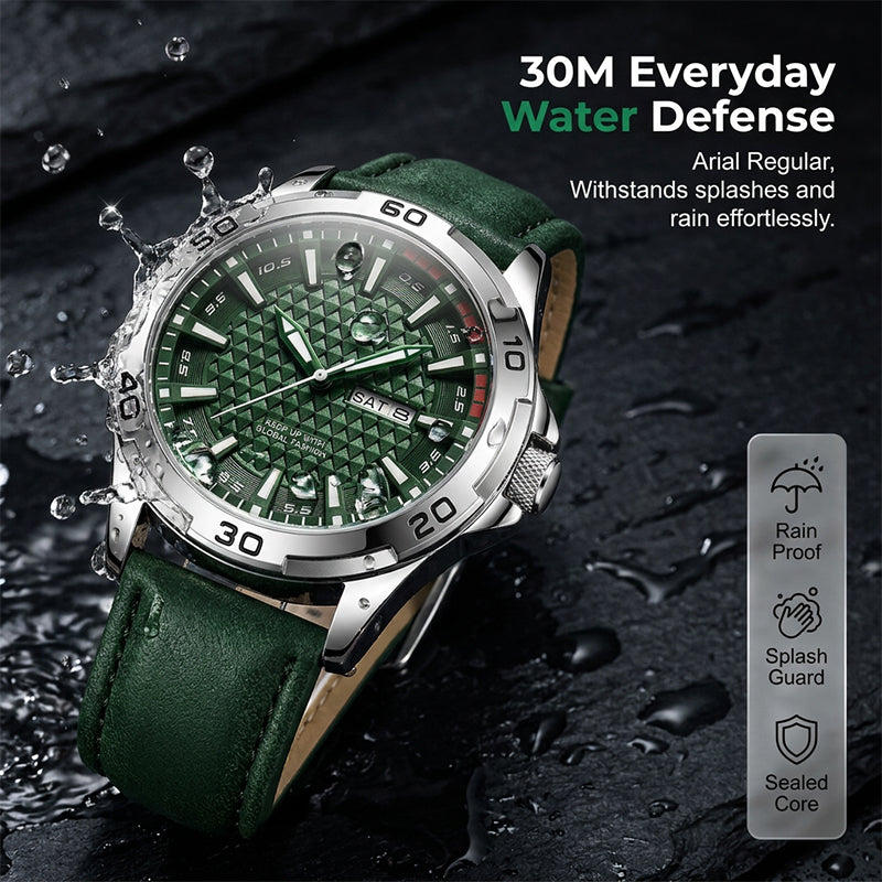 ⏳Limited-time 49% off⏰Men's Luminous Quartz 30M Sports Wristwatch⌚