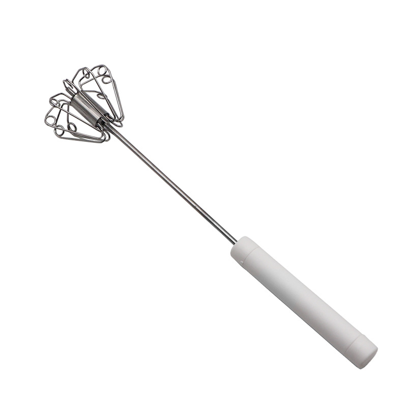 ⚡ Push-Down Semi-Automatic Whisk — Easy Hand Egg Beater 🧁