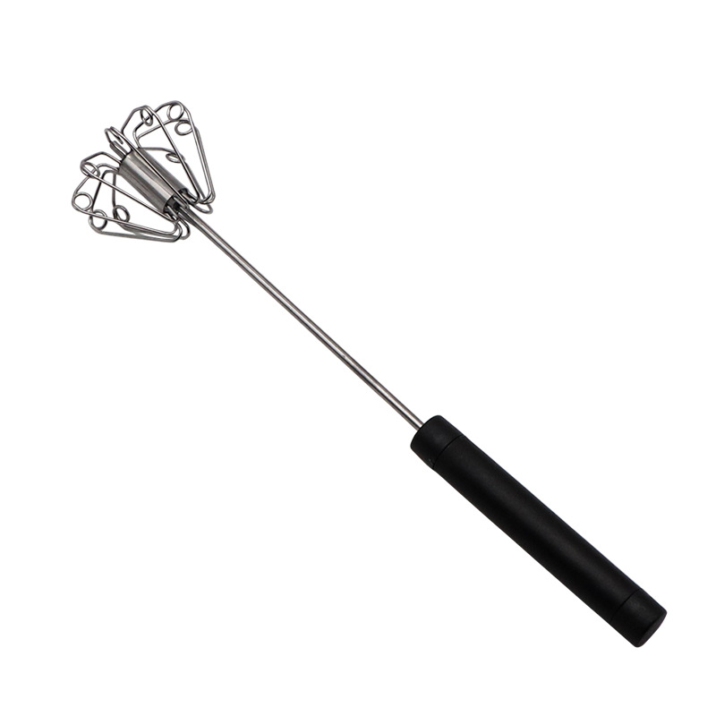 ⚡ Push-Down Semi-Automatic Whisk — Easy Hand Egg Beater 🧁