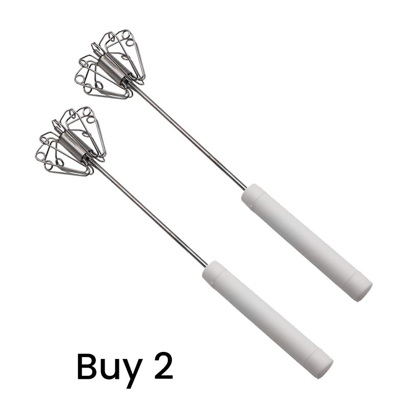 ⚡ Push-Down Semi-Automatic Whisk — Easy Hand Egg Beater 🧁