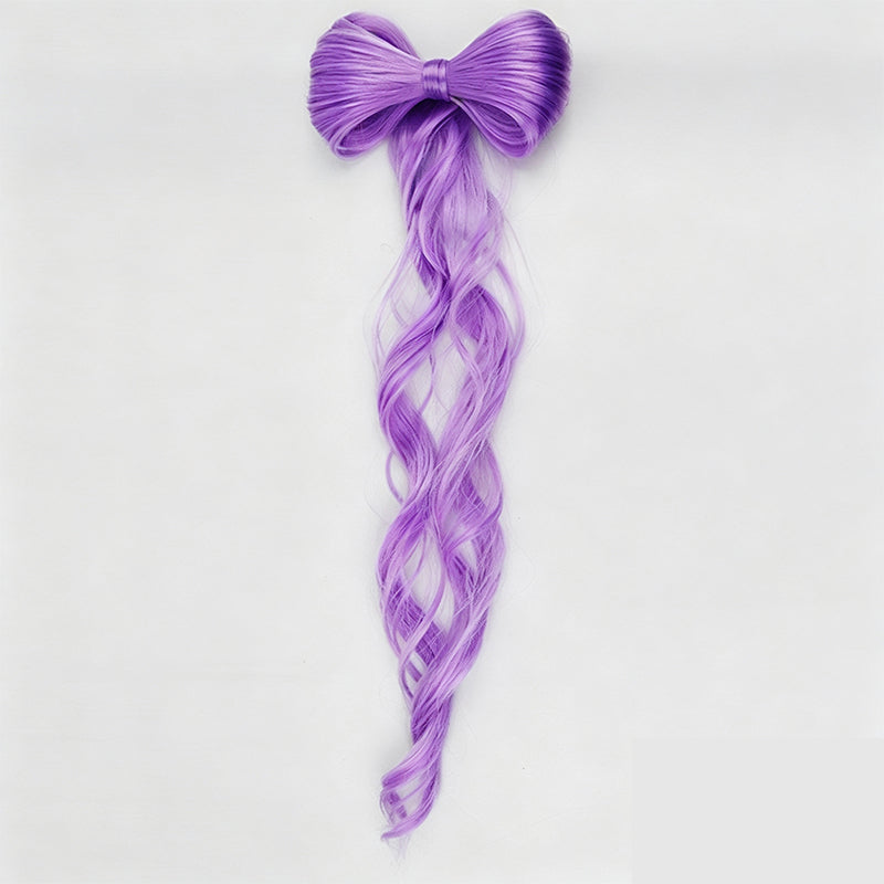 🎀 "Elegant Bow" Claw-Clip Ponytail Extension — Instant Glamour in One Click! ✨