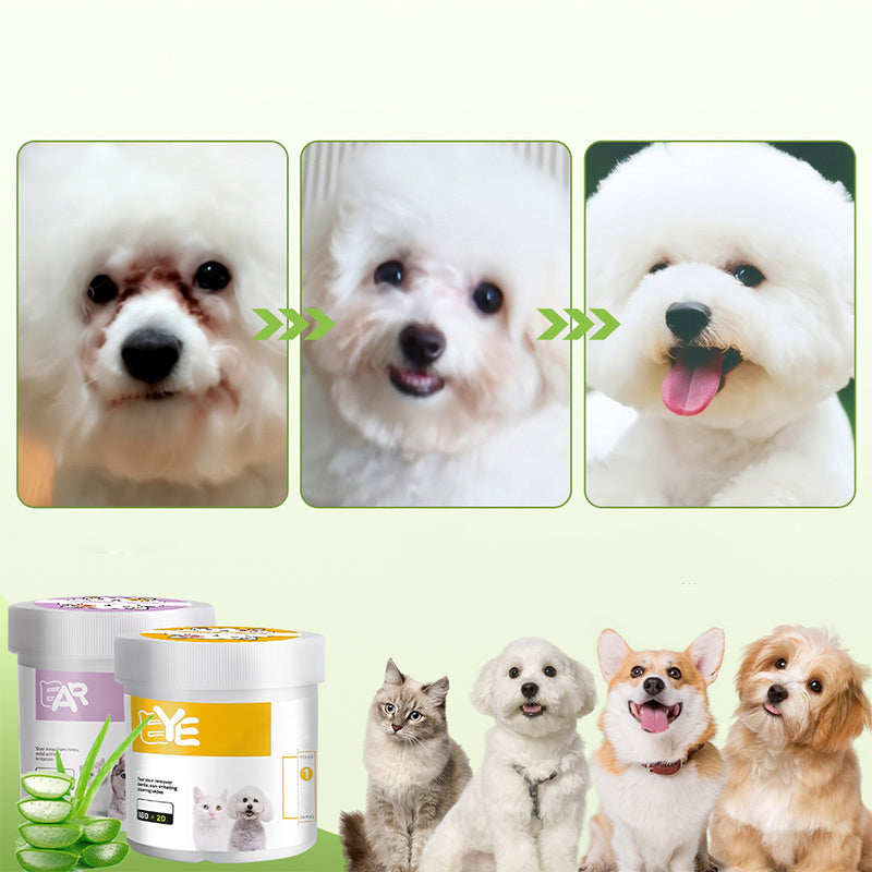 ✨️Surprise: 49% off 🐈Gentle Eye and Ear Cleaning Wipes for Pets 🐾✨
