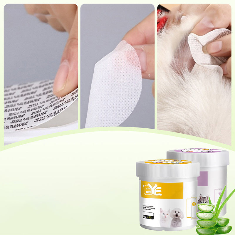 ✨️Surprise: 49% off 🐈Gentle Eye and Ear Cleaning Wipes for Pets 🐾✨
