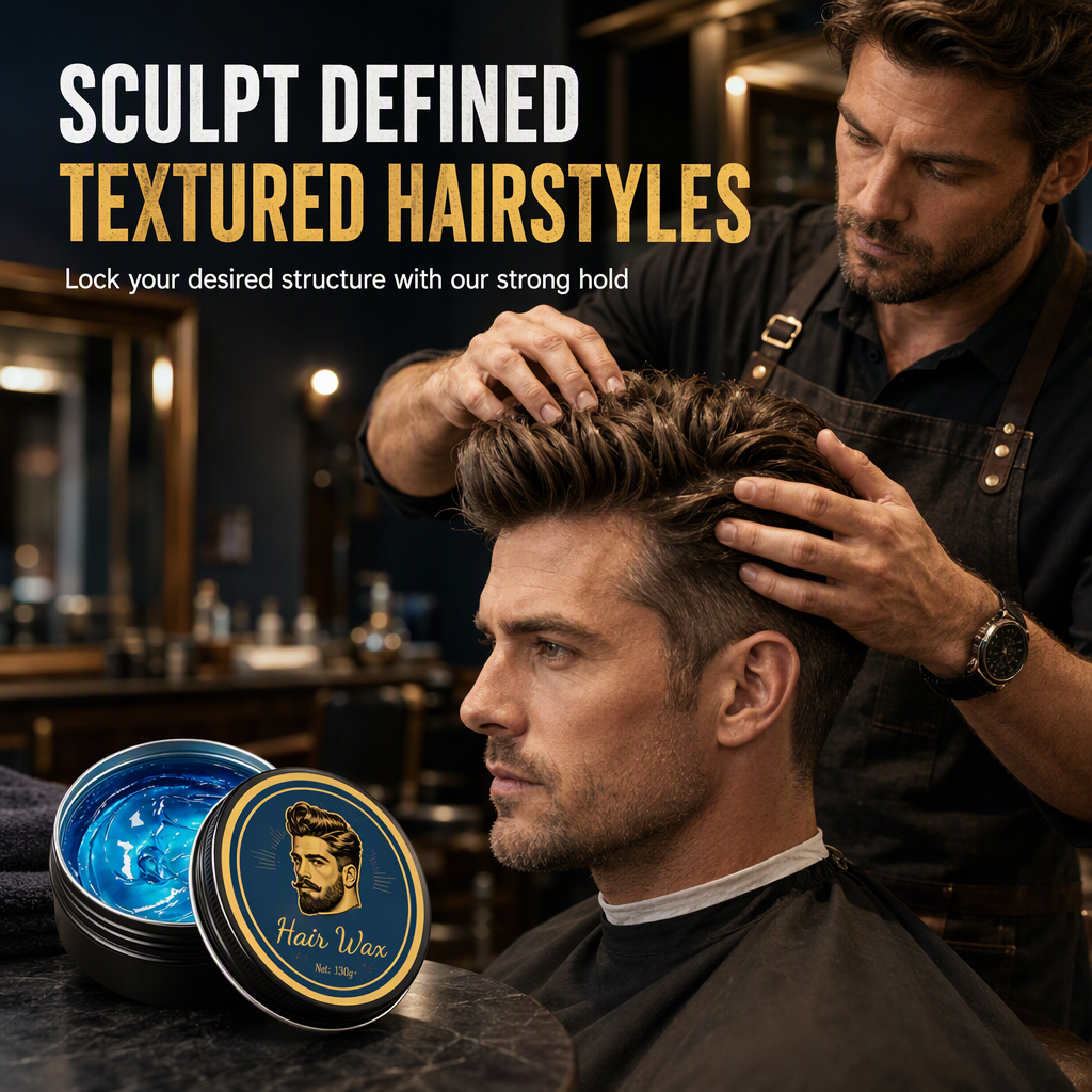 💈49% OFF NOW! Cologne Scented Men's Hair Wax Pomade--Blue Gel Texture, Matte Finish, Water-Soluble🎁