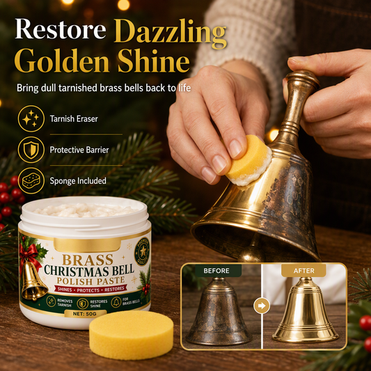 🔔 Brass Bell and Copper Polish Cream for Tarnish and Oxidation Removal✨