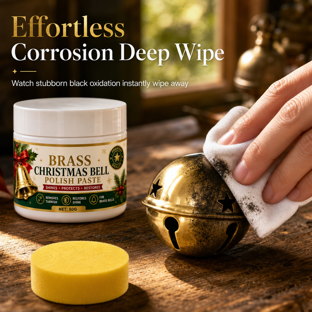 🔔 Brass Bell and Copper Polish Cream for Tarnish and Oxidation Removal✨