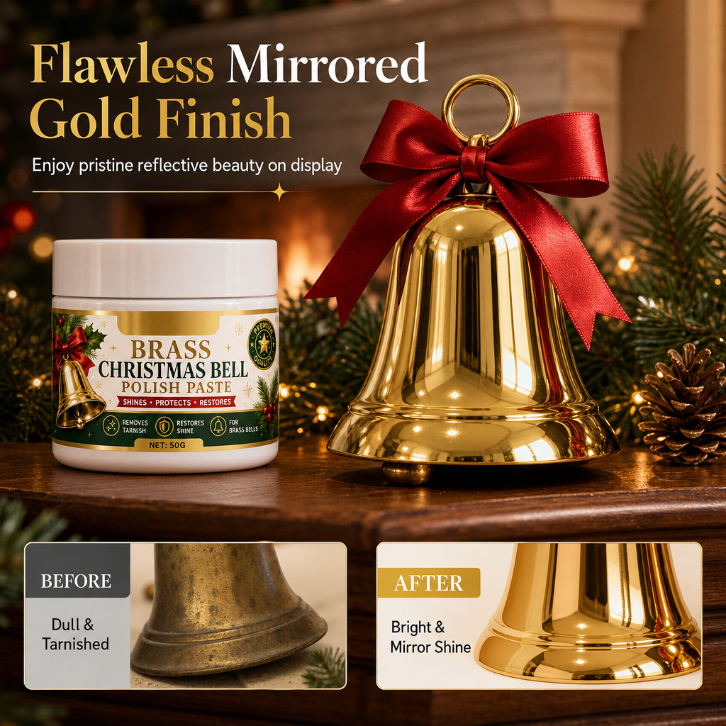 🔔 Brass Bell and Copper Polish Cream for Tarnish and Oxidation Removal✨