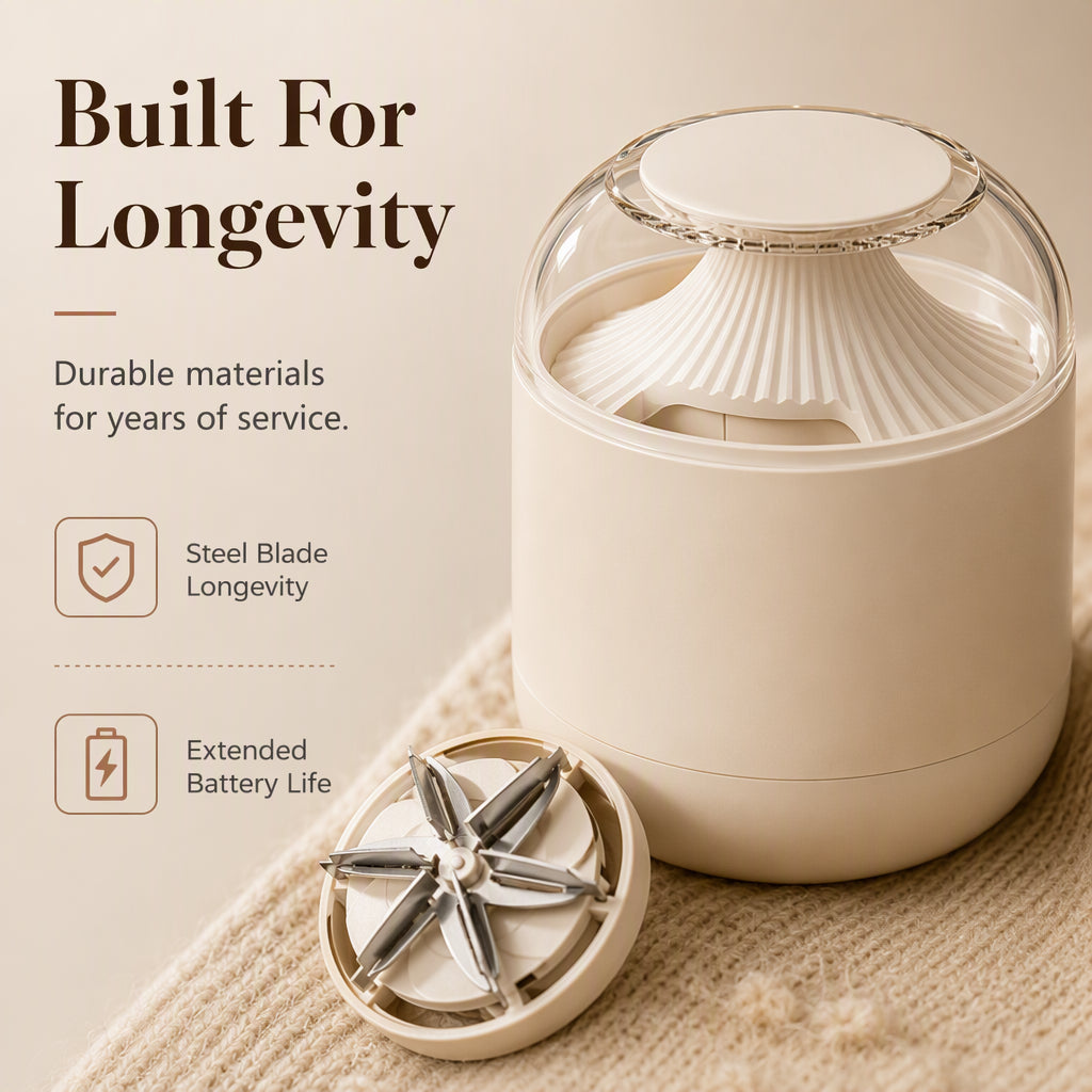 ✨ Electric Lint Remover – Powerful Fabric Shaver to Make Old Clothes Look New Again